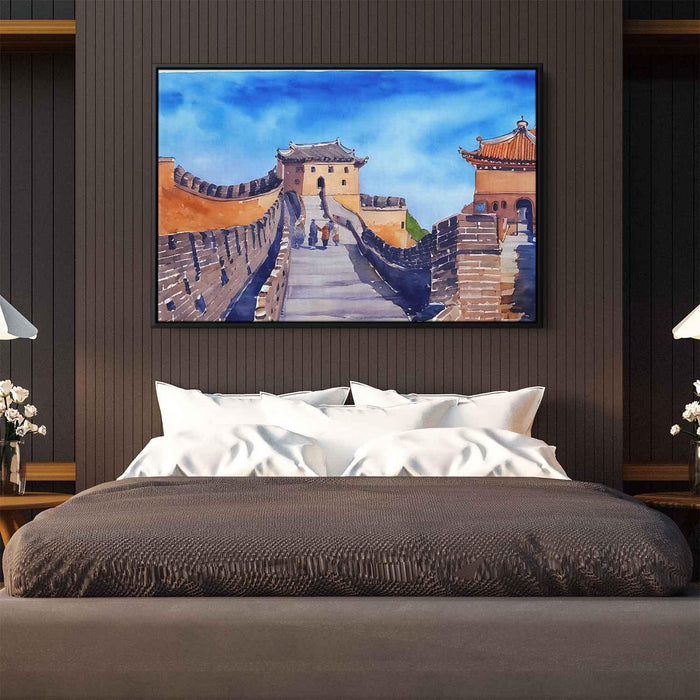 Watercolor Great Wall of China #101 - Kanvah