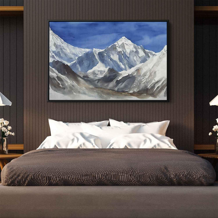 Watercolor Mount Everest #102 - Kanvah