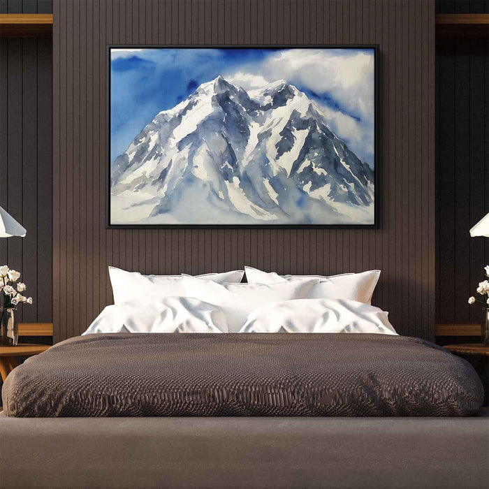 Watercolor Mount Everest #121 - Kanvah