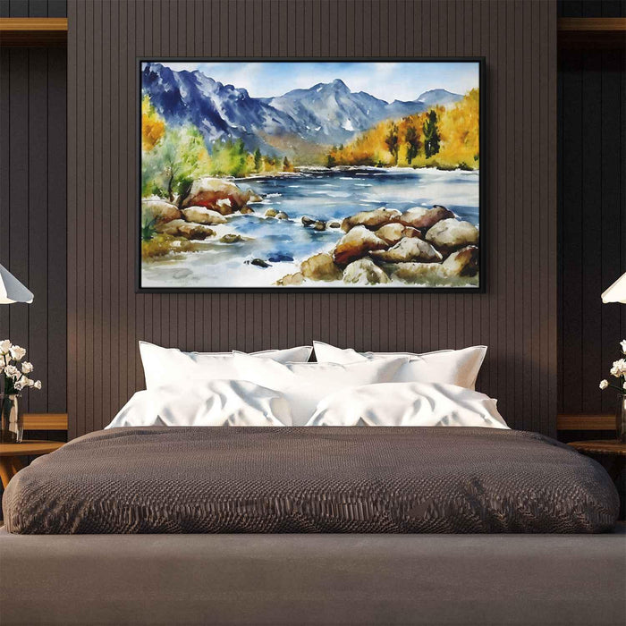 Watercolor Rocky Mountains #130 - Kanvah