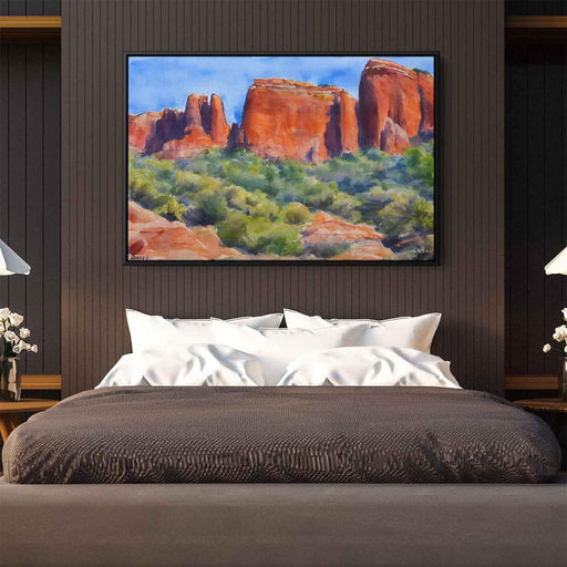 Watercolor Sedona Red Rocks #121 - Kanvah