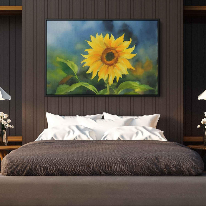 Watercolor Sunflower #121 - Kanvah