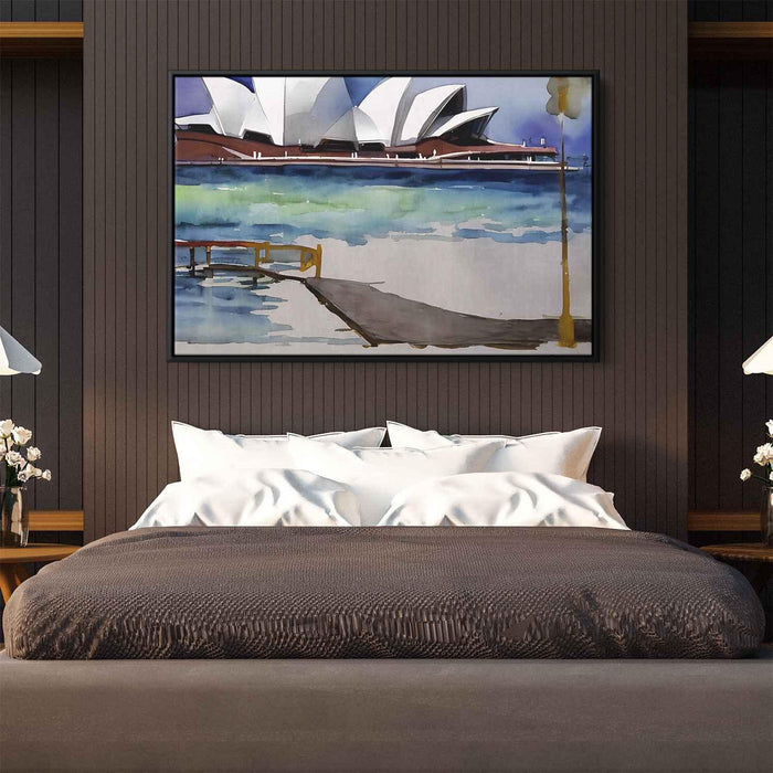 Watercolor Sydney Opera House #121 - Kanvah