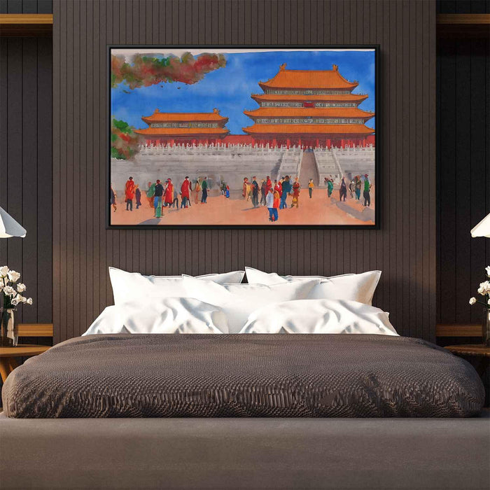 Watercolor Forbidden City #101 - Kanvah