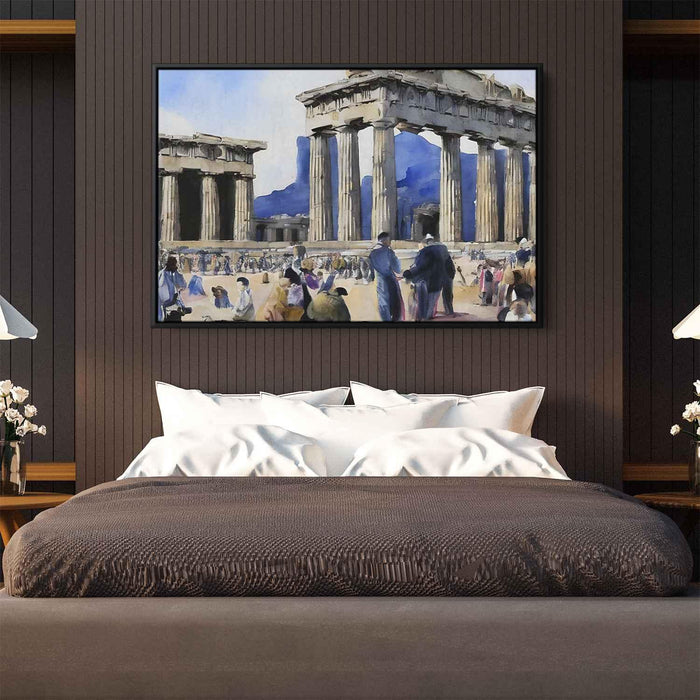 Watercolor Parthenon #102 - Kanvah