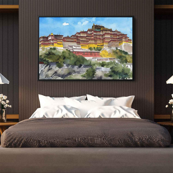 Watercolor Potala Palace #101 - Kanvah