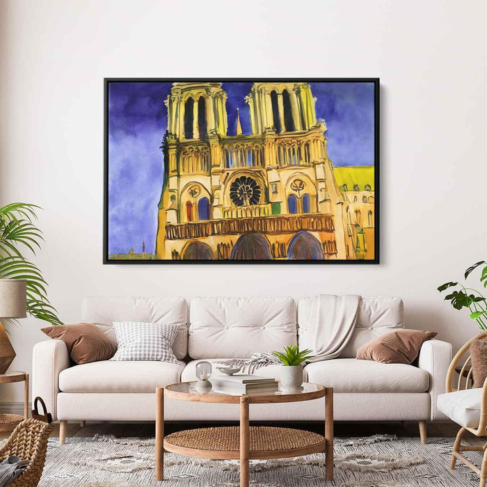 Abstract Notre Dame Cathedral #101 - Kanvah