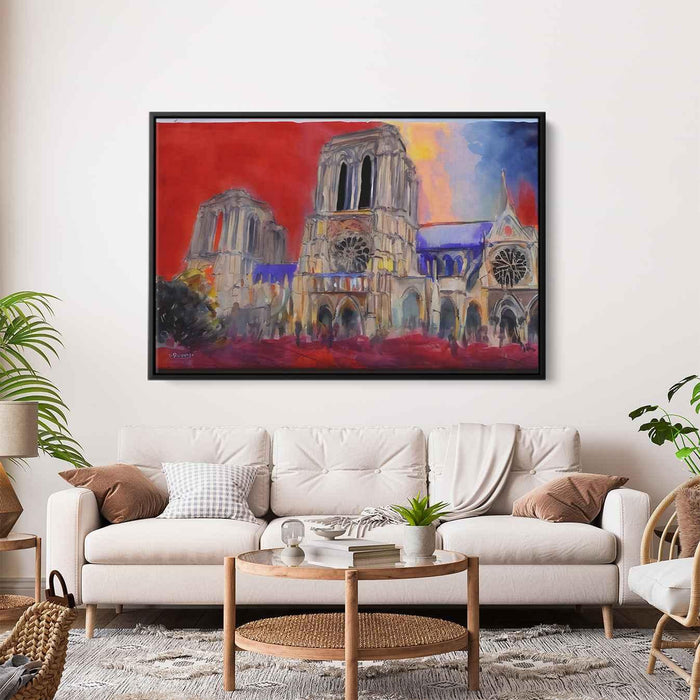 Abstract Notre Dame Cathedral #102 - Kanvah