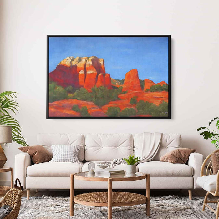 Abstract Sedona Red Rocks #132 - Kanvah