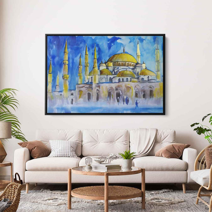 Abstract Blue Mosque #130 - Kanvah