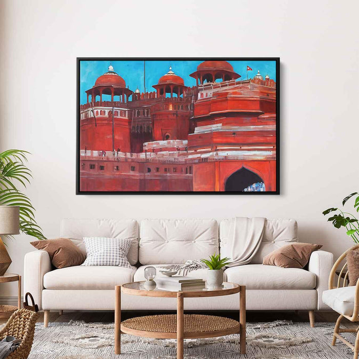 Abstract Red Fort #131 - Kanvah