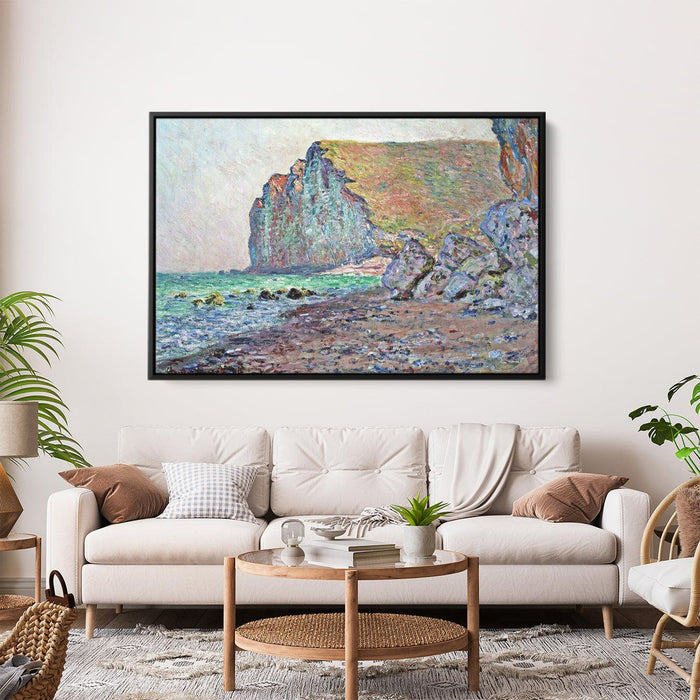 Cliffs of Les Petites-Dalles by Claude Monet - Canvas Artwork