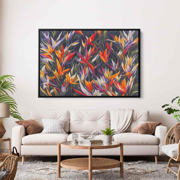 Contemporary Oil Birds of Paradise #101 - Kanvah