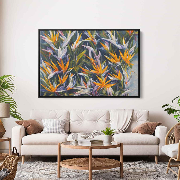 Contemporary Oil Birds of Paradise #130 - Kanvah