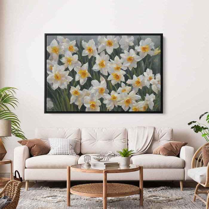 Contemporary Oil Daffodils #102 - Kanvah