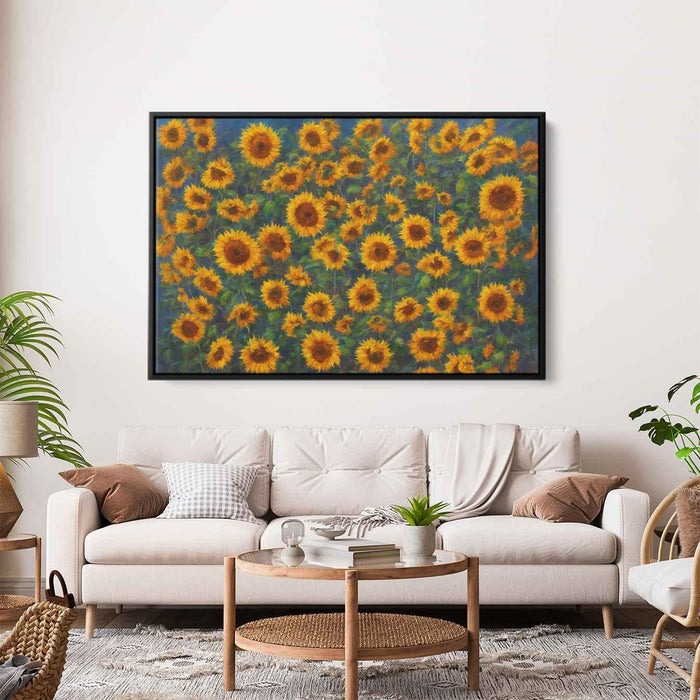 Enchanting Abstract Sunflowers #121 - Kanvah