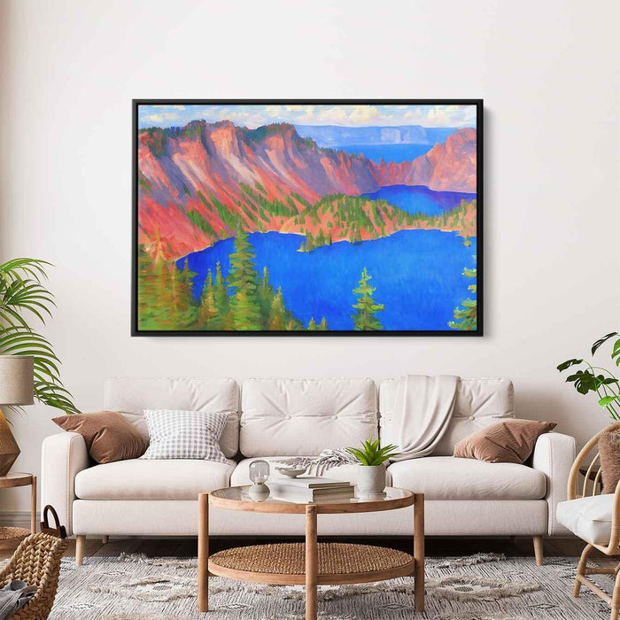 Impressionism Crater Lake #102 - Kanvah