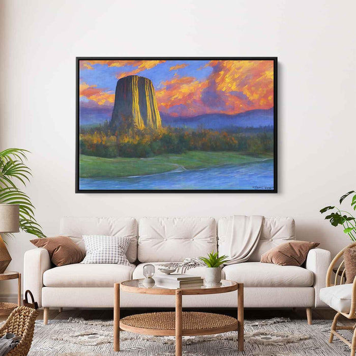 Impressionism Devils Tower #121 - Kanvah