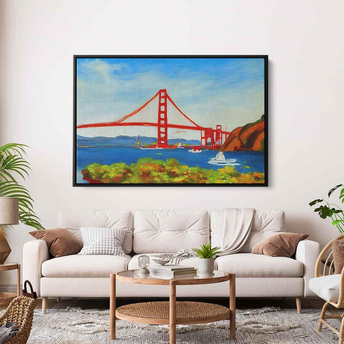 Impressionism Golden Gate Bridge #101 - Kanvah