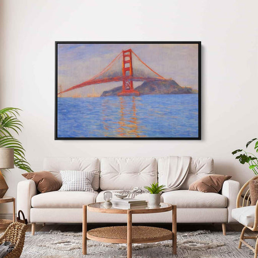 Impressionism Golden Gate Bridge #102 - Kanvah