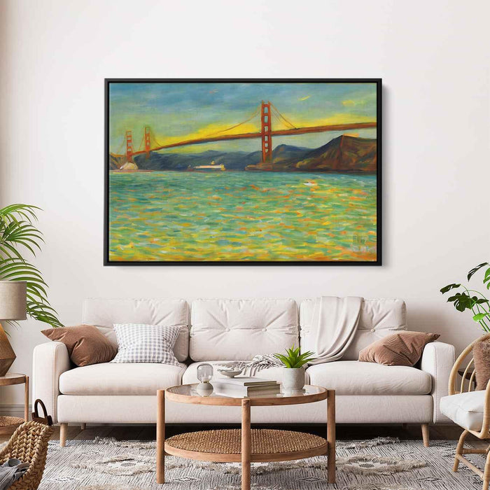 Impressionism Golden Gate Bridge #121 - Kanvah