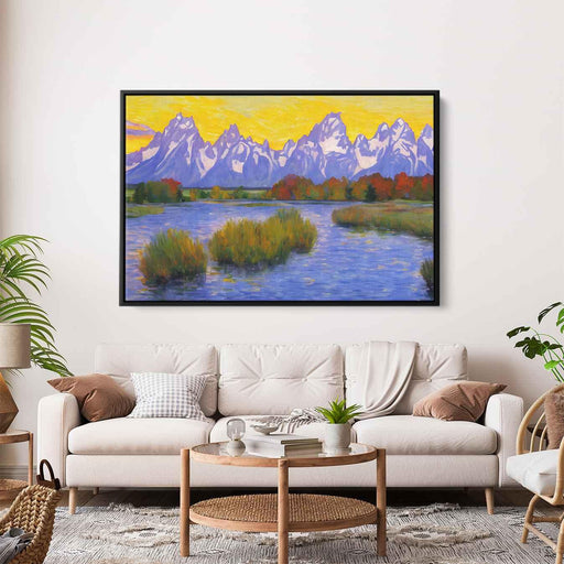 Impressionism Grand Tetons #130 - Kanvah