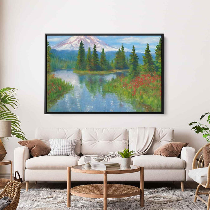 Impressionism Mount Rainier #132 - Kanvah
