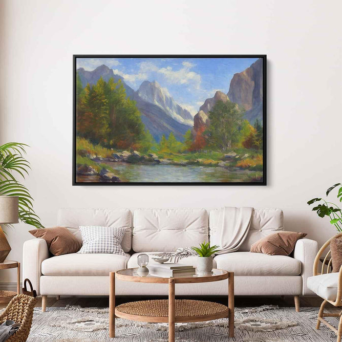 Impressionism Rocky Mountains #132 - Kanvah