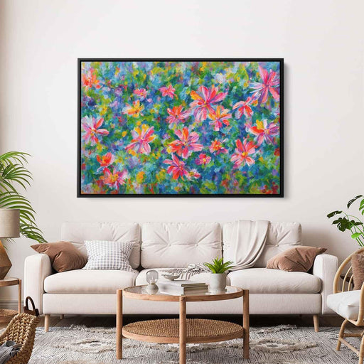Impressionist Oil Tropical Flowers #130 - Kanvah