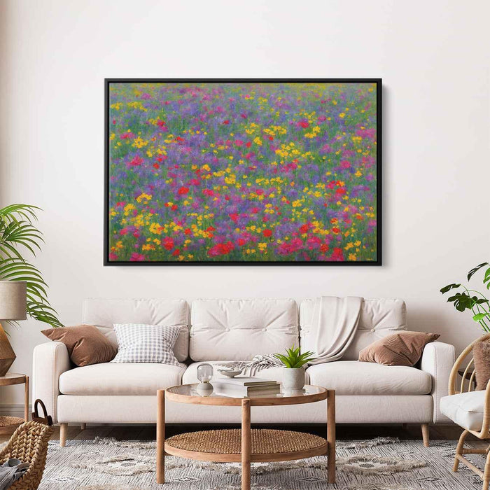 Impressionist Oil Wild Flowers #107 - Kanvah