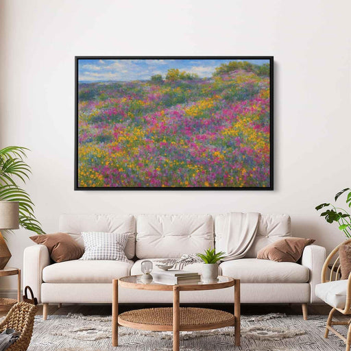 Impressionist Oil Wild Flowers #129 - Kanvah