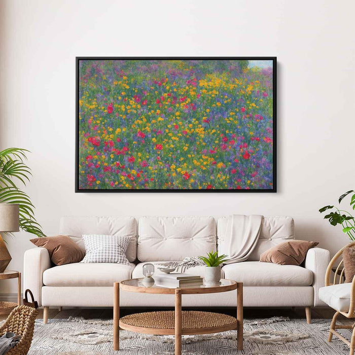 Impressionist Oil Wild Flowers #131 - Kanvah