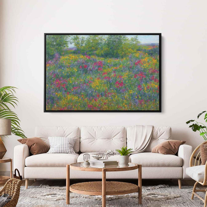 Impressionist Oil Wild Flowers #139 - Kanvah