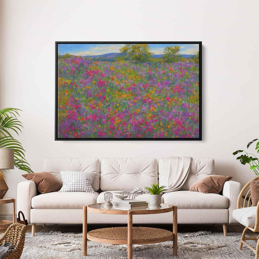 Impressionist Oil Wild Flowers #140 - Kanvah