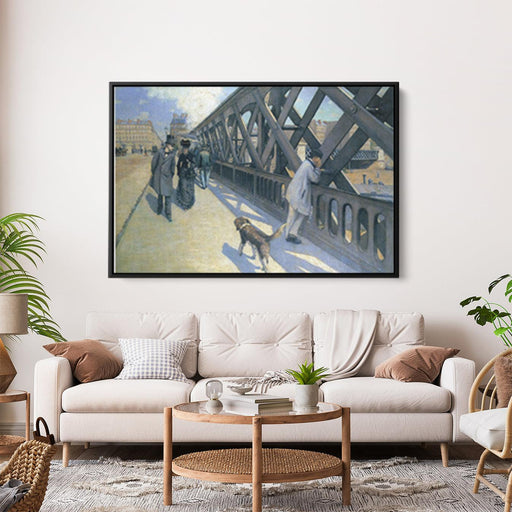 Le Pont de L'Europe by Gustave Caillebotte - Canvas Artwork
