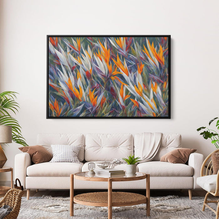 Contemporary Oil Birds of Paradise #122 - Kanvah