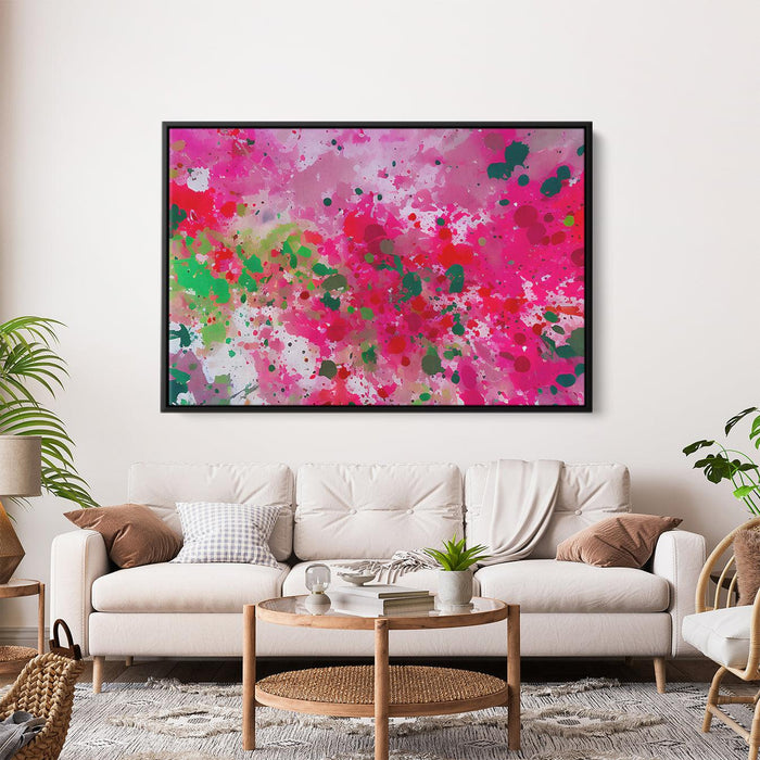 Pink Abstract Splatter #122 - Kanvah