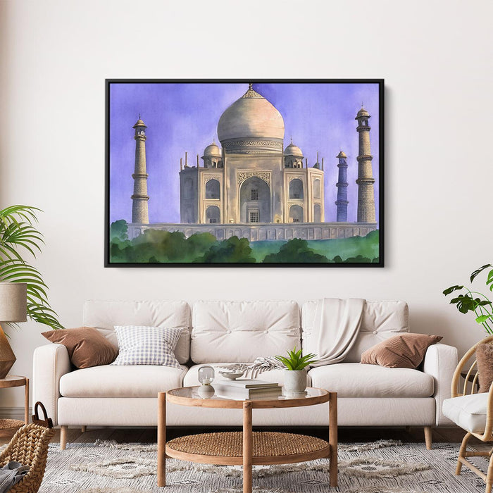 Watercolor Taj Mahal #122 - Kanvah