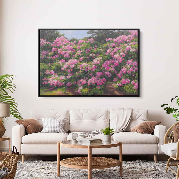 Rhododendron Oil Painting #111 - Kanvah