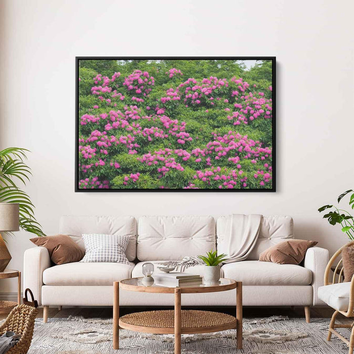 Rhododendron Oil Painting #128 - Kanvah