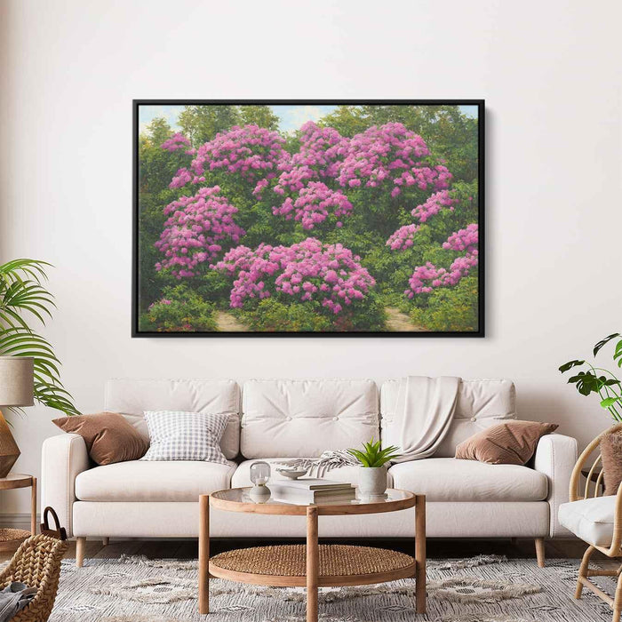 Rhododendron Oil Painting #135 - Kanvah