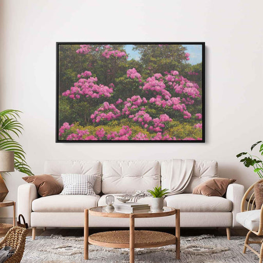 Rhododendron Oil Painting #136 - Kanvah