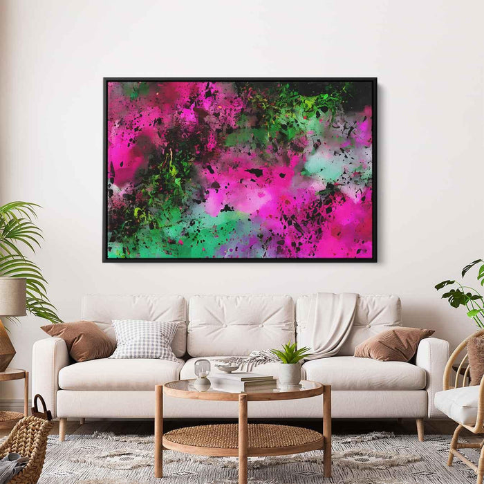 Pink Abstract Splatter #101 - Kanvah