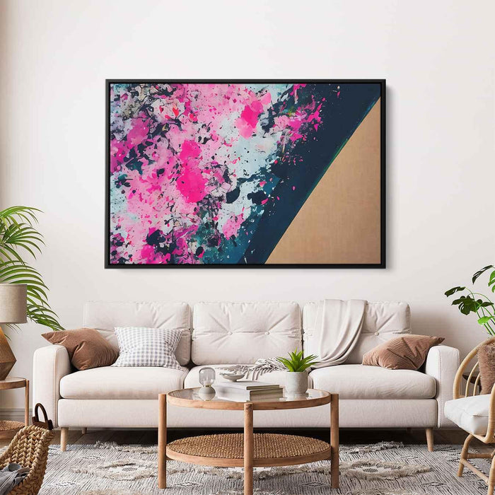 Pink Abstract Splatter #131 - Kanvah