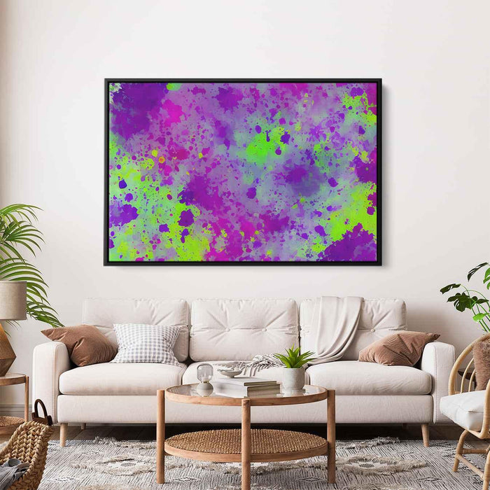 Purple Abstract Splatter #121 - Kanvah