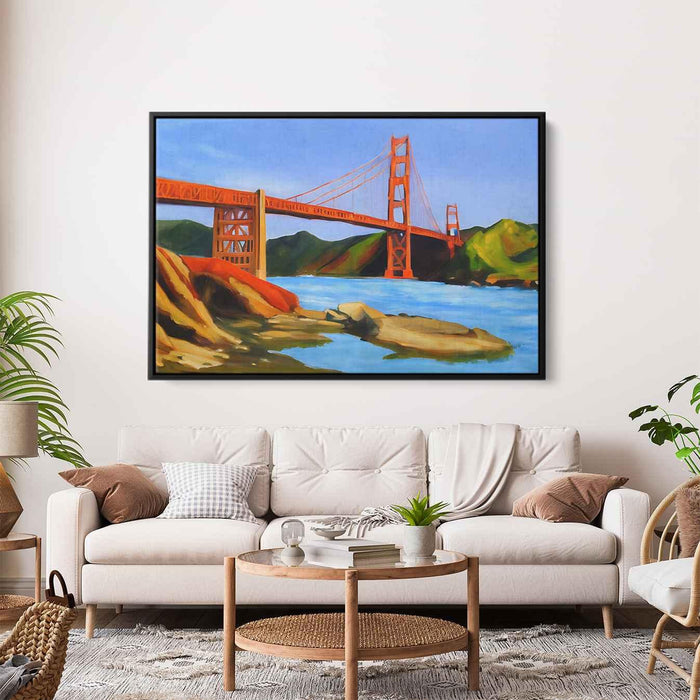 Realism Golden Gate Bridge #131 - Kanvah