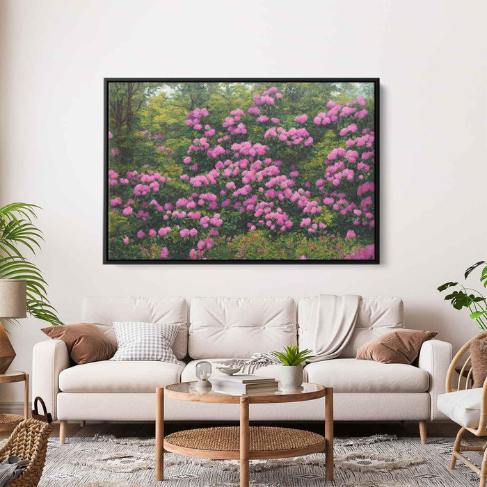 Realistic Oil Rhododendron #121 - Kanvah