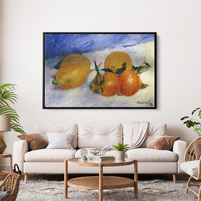 Still Life with Lemons and Oranges by Pierre-Auguste Renoir - Canvas Artwork