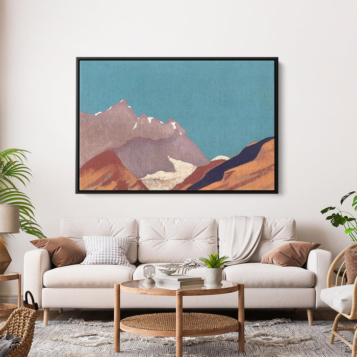 Study of mountains by Nicholas Roerich - Canvas Artwork