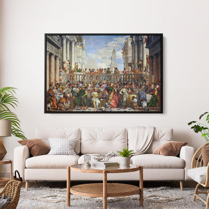 The Wedding Feast at Cana by Paolo Veronese - Canvas Artwork